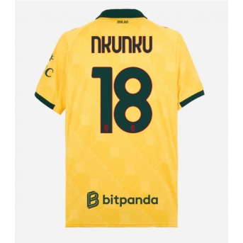 Billige Fotballdrakt AC Milan Christopher Nkunku #18 Replika Tredjedrakt 2025-26 Kortermet
